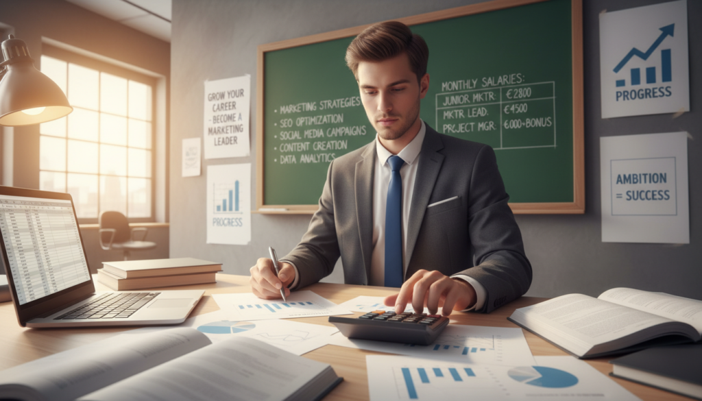 salaire alternance master marketing